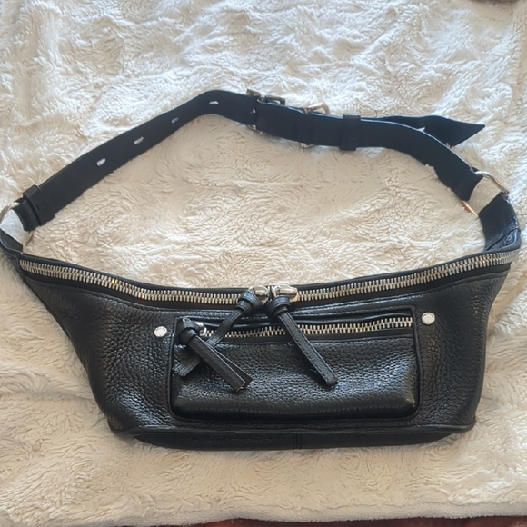 rag & bone Handbags - Rag & Bone Black Leather Bag with Silver Details